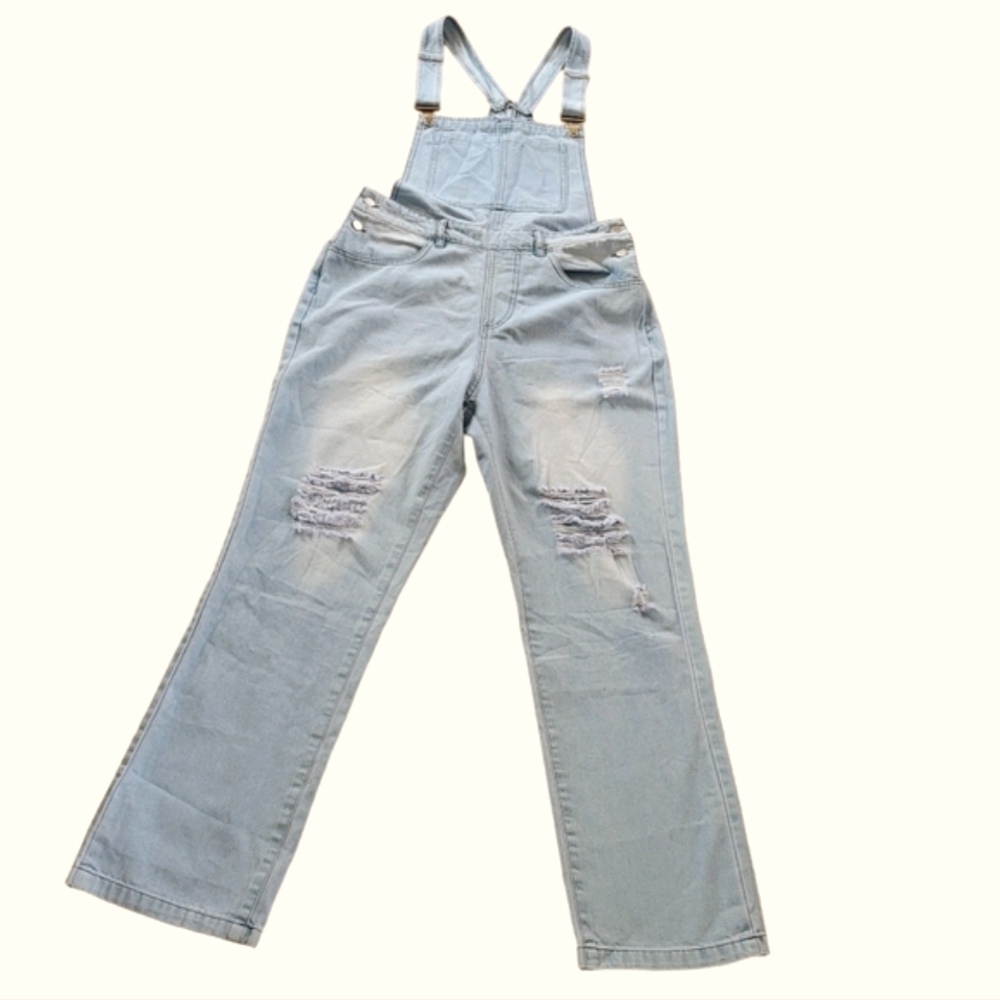 Vintage 90s y2k Denim Bib Overall Jeans Medium